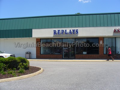 The Replays video game shop in